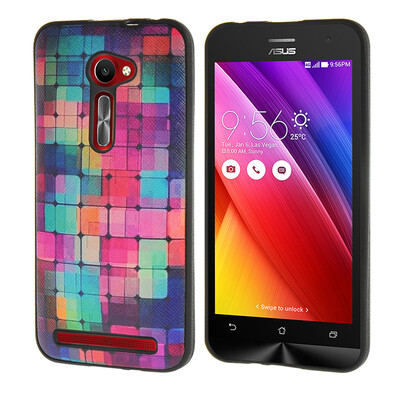 

MOONCASE Case for Asus Zenfone 2 ZE500CL ( 5.0 inch ) Pattern series Flexible Soft Gel TPU Silicone Skin Slim Durable Cover
