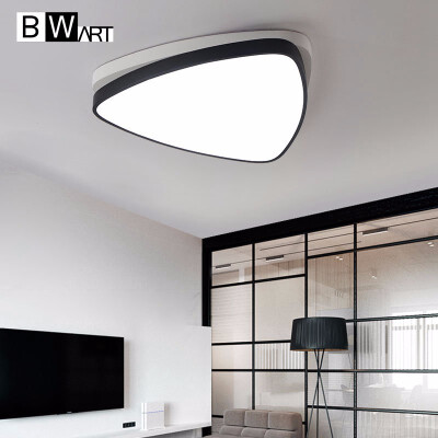 

Bwart modern LED triangle ceiling lamp living room bedroom 95-265v indoor lighting chandelier lighting remote control