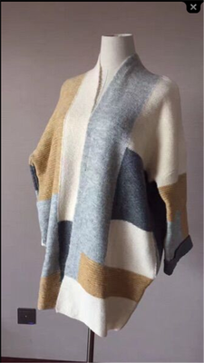 

European&American Womens Long Sleeved Sweater Cardigan Jacket