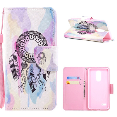 

MOONCASE Huawei P20 Painted Leather Case with Small Hand Strap - Dream Catcher