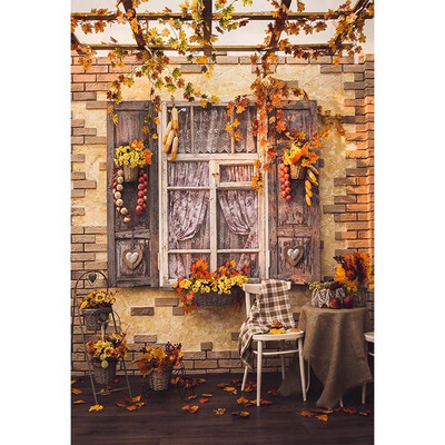 

Yellow Flower Vine Photo Backdrop 57FT Vinyl Fabric Cloth Digital Printing Birthday Photo Background -3201