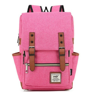 

New personality retro men&women outdoor canvas big travel backpack fashion backpack