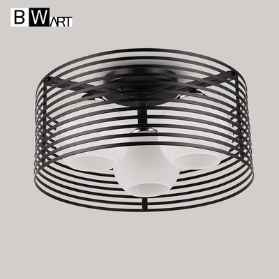 

Bwart vintage ceiling lamp metal three E27 bulb indoor lighting installation bedroom living room LED