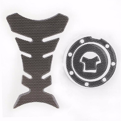 

Carbon Fiber Fuel Tank Decal Gas Cap Pad Cover Sticker For Honda CBR 600RR I8L0
