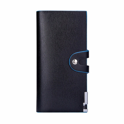 

British wallet long mens Leather Wallet multi Clip Wallet young hand bag