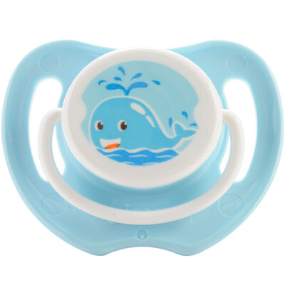 

Pagoda (Pigeon) baby pacifier  No. N930 (small blue whale