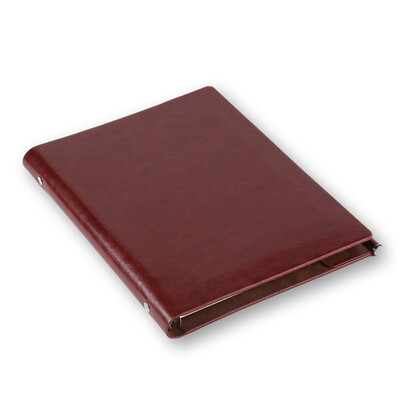 

TRNFA TB-K828C leather notebook thickening notebook creative 6 hole loose-leaf high-end business diary book book dark brown