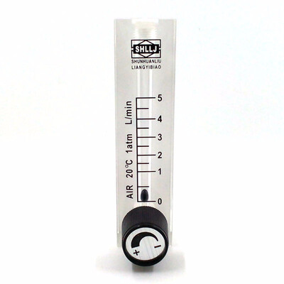 

LZQ-6 0-5LPM air flow meter LZQ gas flow meter with control valve for Oxygen conectratorit can adjust flow