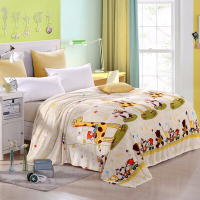 

The New Autumn And Winter Flannel Blankets Warm And Thickened Coralline Sheets Flannel Blanket