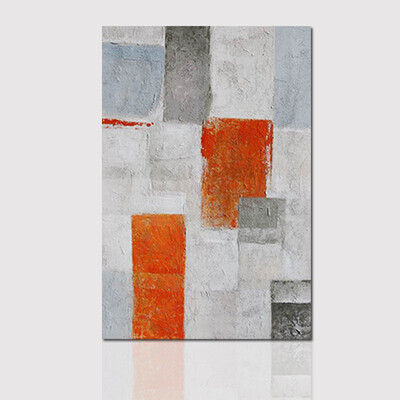 

Abstract decorative painting with frame canvas modern living room bedroom background wall