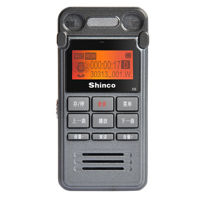 

Shinco (Shinco) V-59 32G диктофон снижение Профессиональный HD телеобъектив шум Запись голоса защищен паролем редактор MP3-плеер Ivory