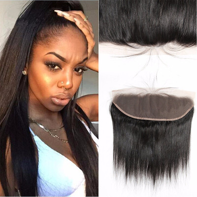 

Siyo Virgin Hair 8A Brazilian Straight Lace Frontal 13"x4 Ear to Ear Brazilian Virgin Hair Straight Frontal Human Hair Frontal