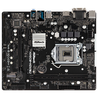 

ASRock H310CM-HDVM2 motherboard Intel H310LGA 1151