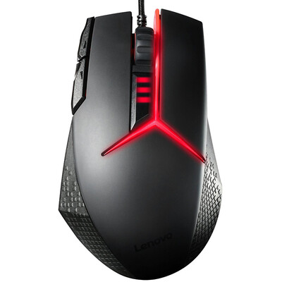 

Lenovo (Lenovo) Y Gaming Series киберспорт Gaming Mouse девять черная проводная кнопка мыши программируемая 8200DPI