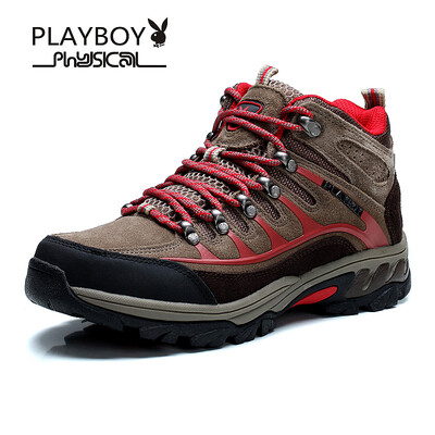 

PLAYBOY brand New outdoor climbing cotton shoes,High-top,Men's shoes