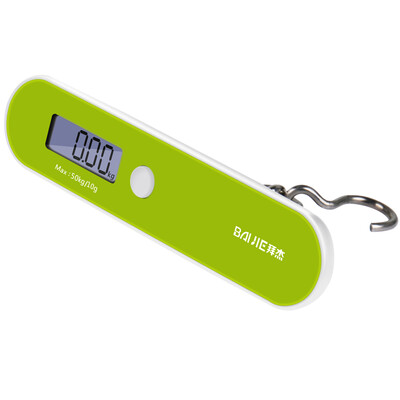 

Jingdong supermarket Baijie Baijie portable scales luggage scale kitchen scale spring scale portable electronic called CH-500S orange