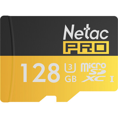 

Карта памяти Netac 128G UHS-I U3 для карт памяти TF (micro-SD)