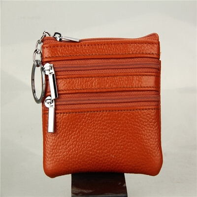 

Coin purse Korean coin coin purse top layer leather exquisite wallet