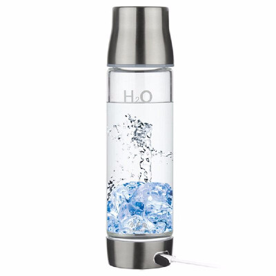 

450500 ml USB Water Bottles Anti Aging Bottle Intelligent Hydrogen Rich Water Maker BAP FREE Valentines Gift Gifts for him