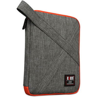 

BUBM DIP data cable package carrying case U disk package wire storage bag headphone bag mobile power package digital accessories storage package gray trumpet