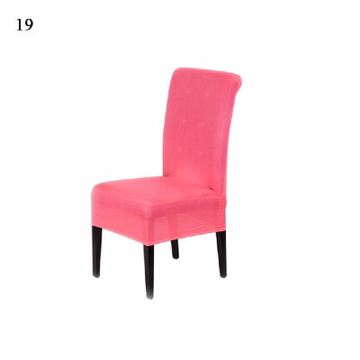 

Universal Removable Washable Elastic Cloth Stretch Chair Cover Slipcover 20 Colors Available Home Dining Room Hotel Wedding Banque