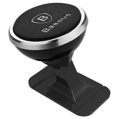 

Baseus 360 Degree Rotation Magnetic Car Mount Holder for Mobile Phones Paste Material Metal plastic Elastic fixation design