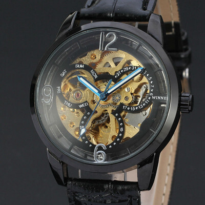 

Winner skeleton mechanical watch w223