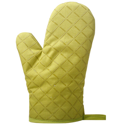 

Barney Baking Tools High Temperature Gloves Thicker Insulation Ovens Microwave Anti-Hot Gloves Orange Single