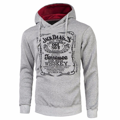 

Mens Casual Letters Printing Sportswear Sweatershirt Pullover Long Sleeve Hoodies