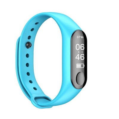 

Bluetooth M3 Smart Bracelet with Heart Rate Blood Pressure Alarm Clock Step Fitness Tracker for Android & IOS PK 115 xiaomi mi3