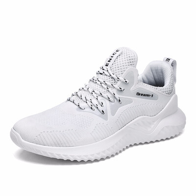 

2018 Hot Sale Four Seasons Running Shoes Men Lace-Up Athletic Trainers Zapatillas Sports Male Shoes Outdoor Walking Sneakers