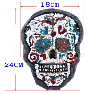 

1 Pcs New Top Sew On Patches Bird Owl Animal Sequined Patch Applique DIY Sewing Fabric Repair Clothing Patches Wedding Stickers