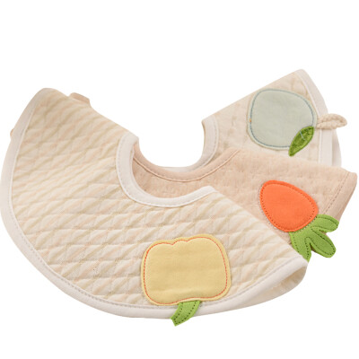 

Jingdong Supermarket Will Beilu WELLBER baby color cotton scar towel baby triangle scarf scarf newborn mouth mouth 6