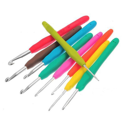 

9pcs Meal Crochet Hook set knitting needles crochet kits Hand Sewing Crafts Needlework DIY Sewing Patchwork Weaving tool