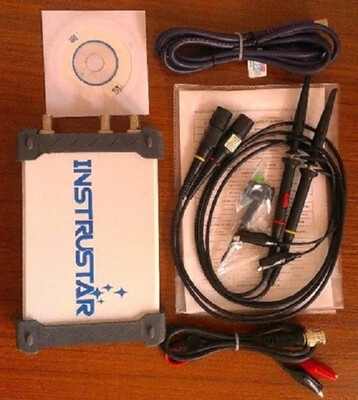 

ISDS205B 5IN1 Multifunctional PC Based USB Digital Oscilloscop Spectrum Analyzer Tester Meter DDS Sweep Data Recorder 20M 48MSs