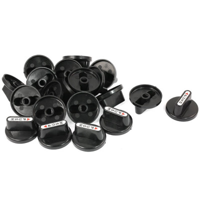 

UpperX 20 PCS Black 8mm Cooker Switch Grid Knob Stove Control Switch Replacement Knob