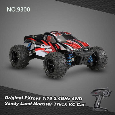 

Original PXtoys NO9300 118 GoolRC C12 24GHz 2WD 112 35kmh 24GHz 4WD Sandy Land Monster Truck RC Car Christmas gift