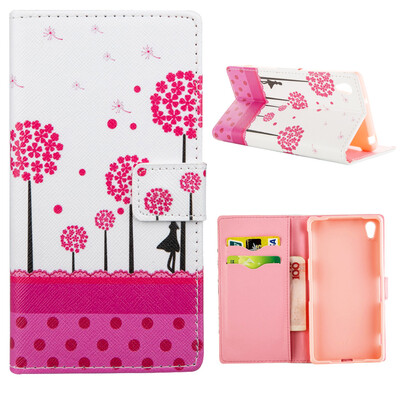 

MOONCASE ЧЕХОЛ ДЛЯ Sony Xperia Z2 Flip PU Leather Fold Wallet Card Slot Kickstand Back [Pattern series] /a01