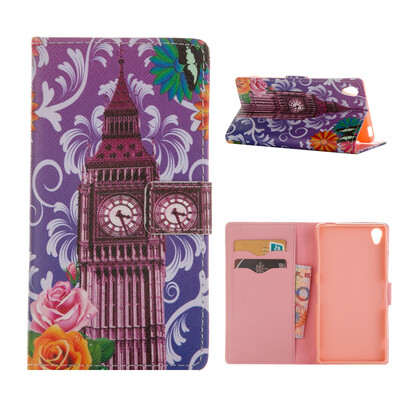 

MOONCASE ЧЕХОЛ ДЛЯ Sony Xperia Z3 Flip PU Leather Fold Wallet Card Slot Kickstand Back [Pattern series] /a17