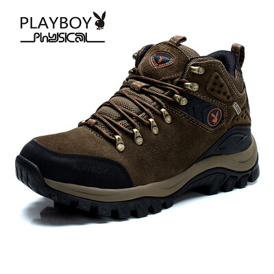 

PLAYBOY brand Outdoor climbingHigh-topWith velvetWarmnon-slip&wearableMens shoes
