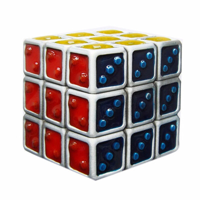 

New Original Enamel Rubik Cube Vintage Belt Buckle Gurtelschnalle Boucle de ceinture