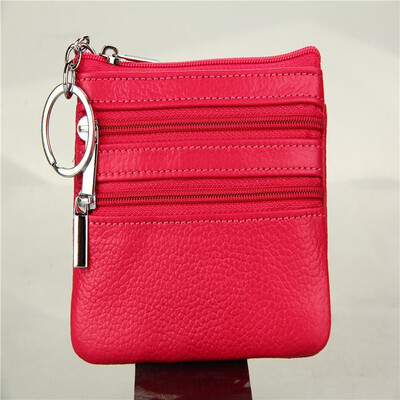 

Coin purse Korean coin coin purse top layer leather exquisite wallet