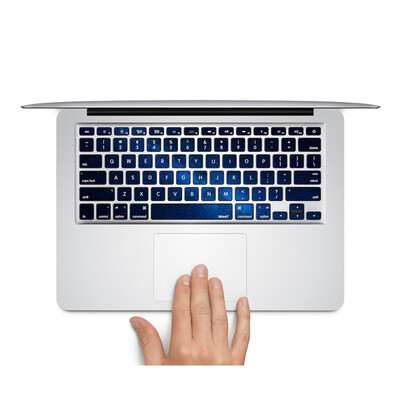 

GEEKID@ Macbook Air 13 keyboard decal sticker US style Blue univers macbook pro retina 13 individual keys sticker skin Protector