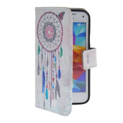 

MOONCASE Pattern Style Leather Side Flip Wallet Card Slot Pouch Stand Shell Back ЧЕХОЛ ДЛЯ Samsung Galaxy S5 i9600