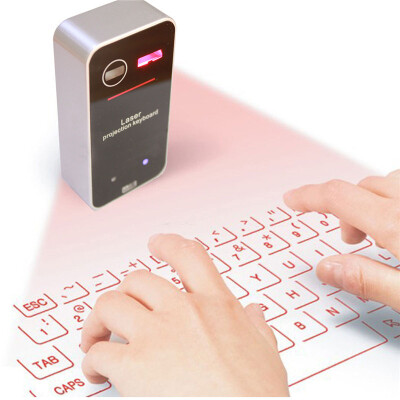 

Bluetooth Laser Projection Keyboard Virtual Keyboard For Smartphone PC Tablet Laptop Computer English keyboard With Mouse Functio