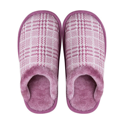 

Love home winter cotton slippers indoor slippers couple warm home female rose red 3839 LJ1817-3