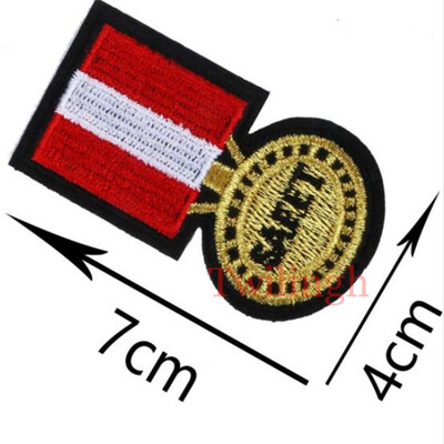 

Twilingh Embroidered Patches Medal of Brooches for Clothing DIY