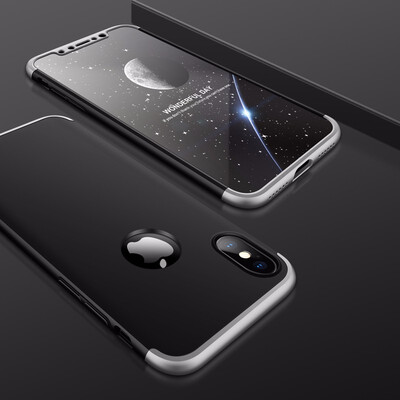 

Goowiiz Phone Case For Iphone 55s66s Fashion Color collision 360 Degree Coverage PC With Hole