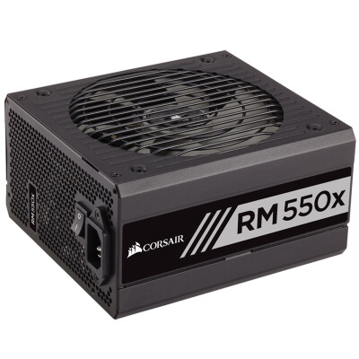 

USCorsair rated 550W RM550x power supply (80PLUS gold / full module / mute low-load fan stall / ten-year warranty