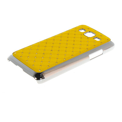 

MOONCASE Luxury Chrome Plated Star Bling Back Case Cover for Samsung Galaxy Win Pro G3812 Yellow